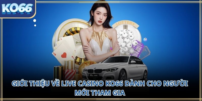 Giới thiệu về live casino KO66 dành cho người mới tham gia